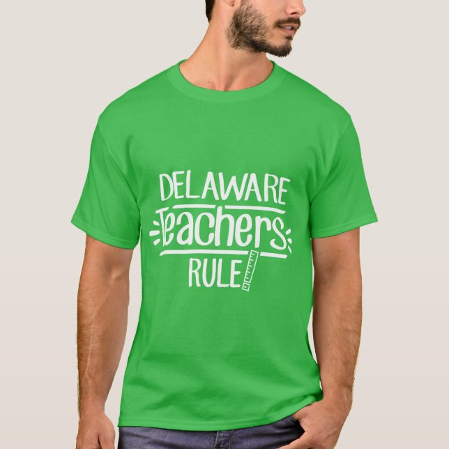 Camiseta Regra de Professores Delaware (Frente)