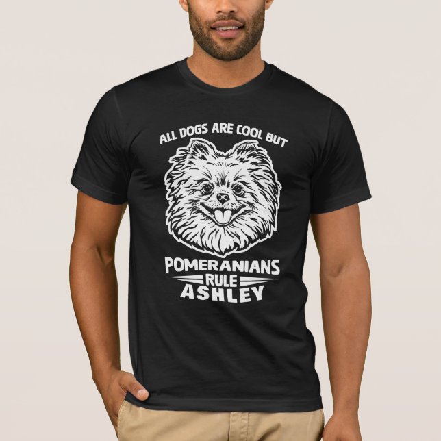Camiseta Regra do Cachorro Pomerânia Legal (Frente)