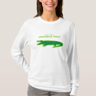 Camiseta Regra do Crocodilo (Verde)