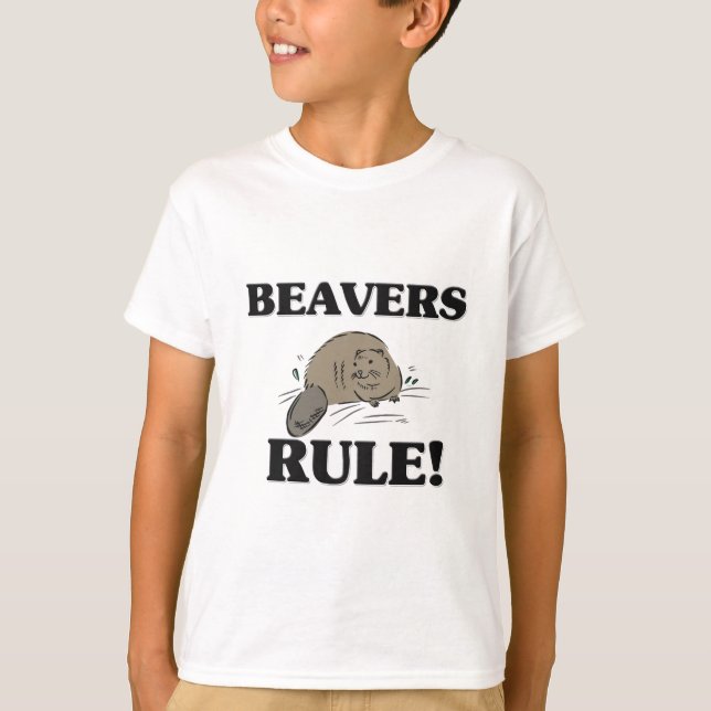 Camiseta Regra dos CASTORES! (Frente)