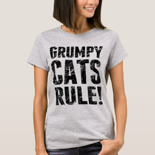 Camiseta Regra dos Gatos Grumpy!