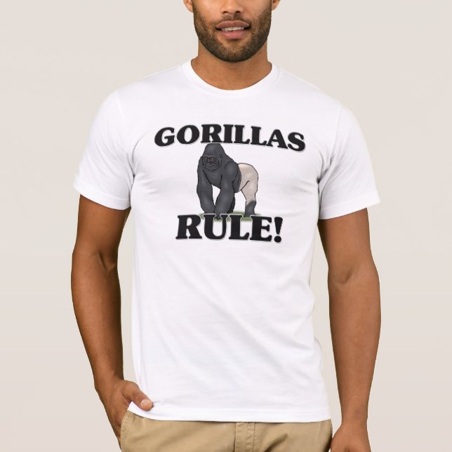 Camiseta Regra dos GORILA! (Frente)