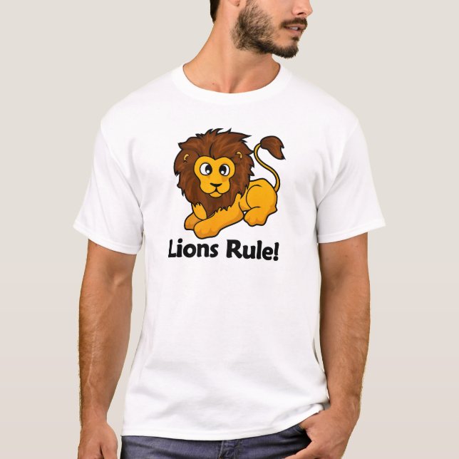 Camiseta Regra dos leões! (Frente)