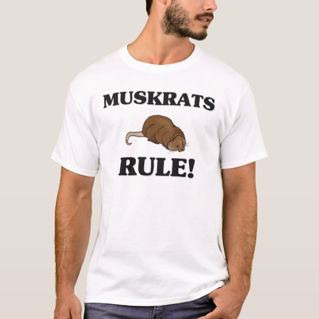 Camiseta Regra dos MUSKRATS! (Frente)