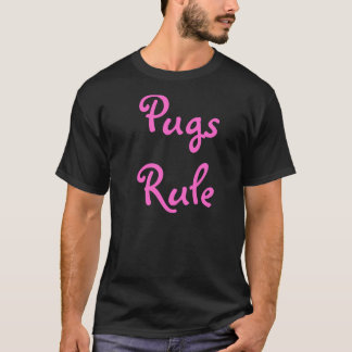 Camiseta Regra dos Pugs