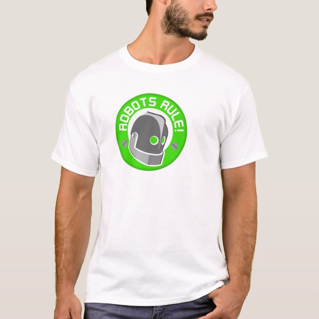 CAMISETA REGRA DOS ROBÔS! (Frente)
