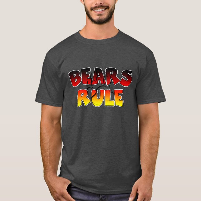 Camiseta Regra dos Ursos do Urso do Orgão (Frente)