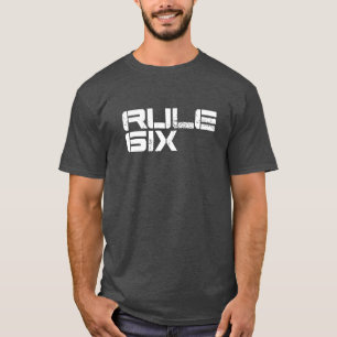 Camiseta Regra seis