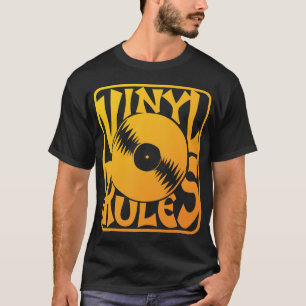 Camiseta Regras amarelas do vinil, aprovação?