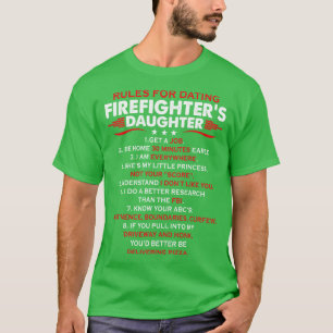 Camiseta Regras aplicáveis aos bombeiros Namorandos que se