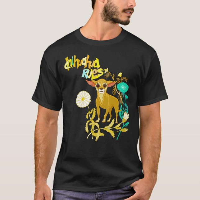 Camiseta Regras Chihuahua! (Frente)