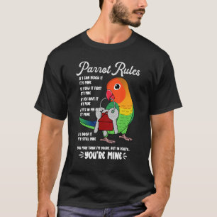 Camiseta Regras da Casa de Papagaio É Mim I Fischers Lovebi