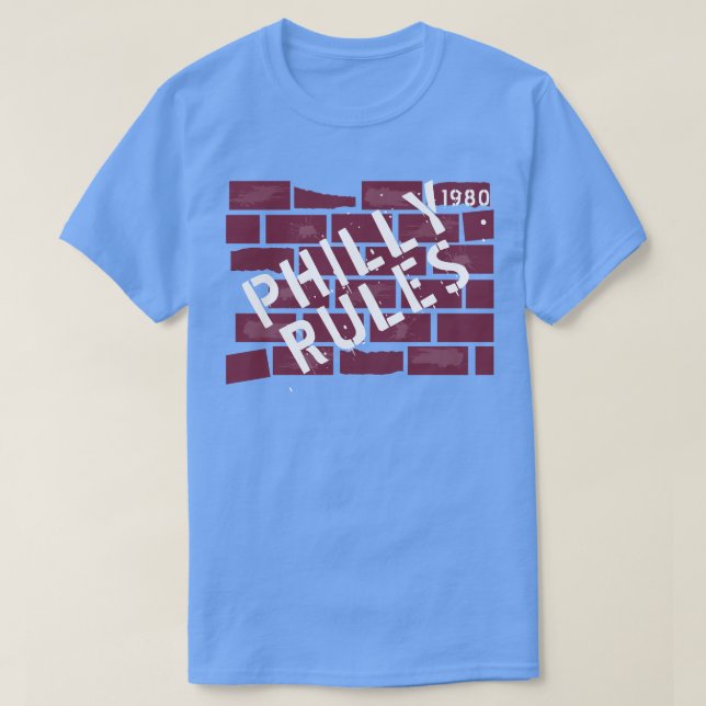 CAMISETA REGRAS DA FILADÉLFIA 1980 (Frente do Design)