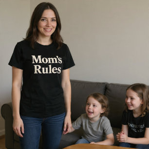 Camiseta Regras da Mamãe