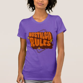 Camiseta Regras da Nostalgia Retro Vintage