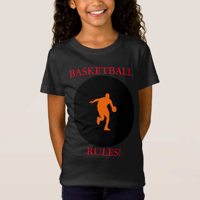 CAMISETA REGRAS DE BASQUETEBOL! (Frente)