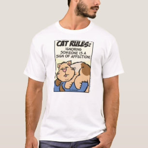 Camiseta Regras de Cat.: Ignorando Alguém...