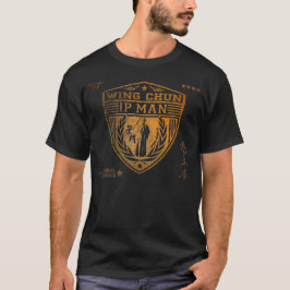 Camiseta Regras de Conduta da Wing Chun do Ip Man