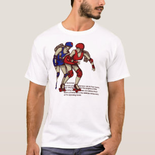 Camiseta Regras de derby do rolo: Construtor