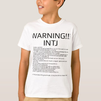 Camiseta Regras de INTJ