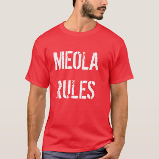 Camiseta Regras de Meola