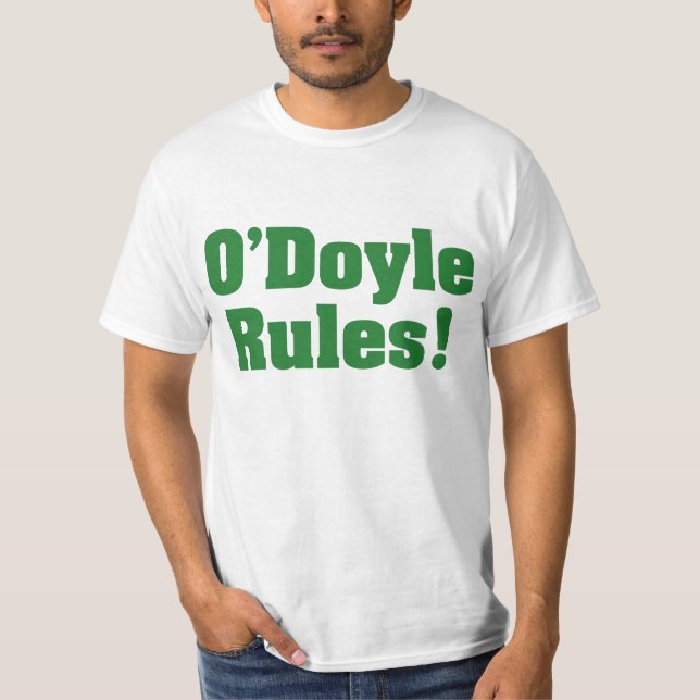 Camiseta Regras de O'Doyle (Frente)