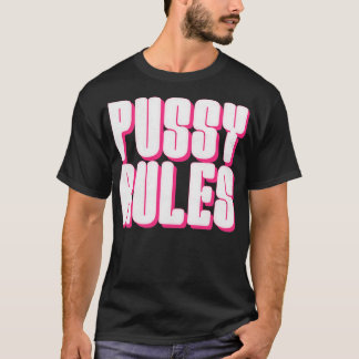Camiseta Regras de Pussy