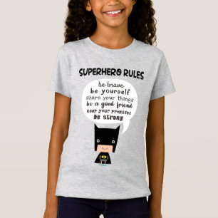 Camiseta Regras de Super-Herói