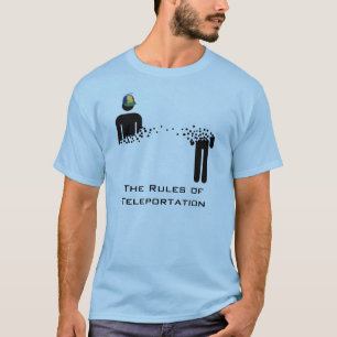 Camiseta Regras de teletransporte