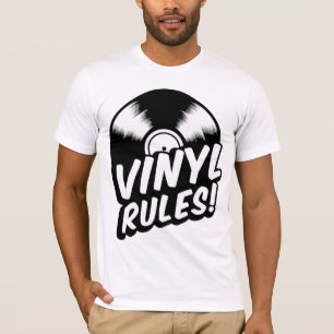 Camiseta regras de vinilo
