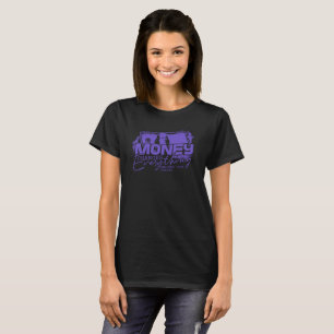 Camiseta Regras do Dinheiro – Ilustração de Poder e Riqueza