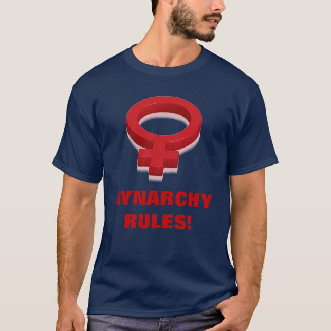 CAMISETA REGRAS DO GYNARCHY! (Frente)