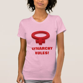 CAMISETA REGRAS DO GYNARCHY!