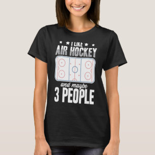 Camiseta Regras do jogo de Mesa de hóquei em voo Mini Paddl