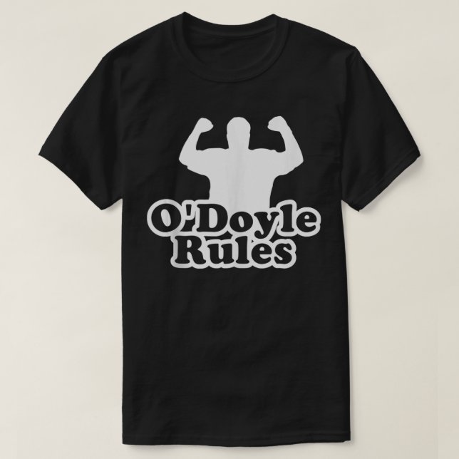 Camiseta Regras do ODoyle (Frente do Design)