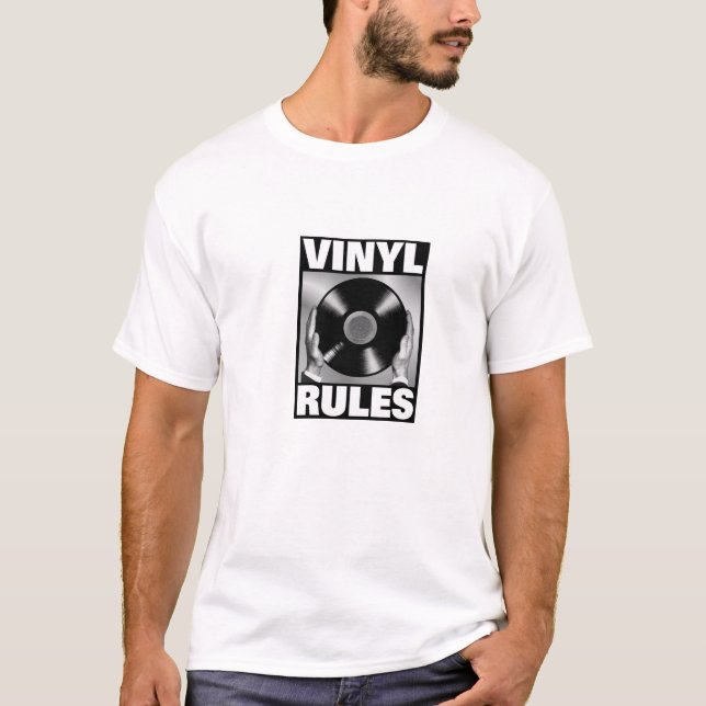 CAMISETA REGRAS DO VINIL (Frente)