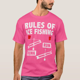 Camiseta Regras Relativas À Pesca Do Gelo Com Arrasto De Co