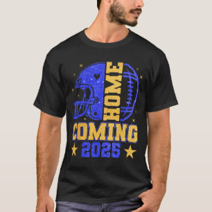 Camiseta Regresso a Casa 2025 Hoco Futebol Mama Garota Azul