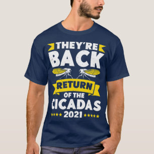 Camiseta Regresso Do Brood De Cicada X 2021 Cicada