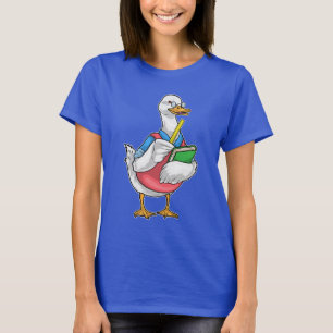 Camiseta Régua de Professor de Matemática Pato