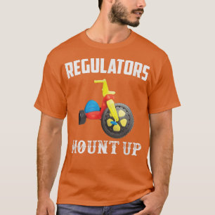 Camiseta Reguladores Montam Engraçado Rap de Hip Hop