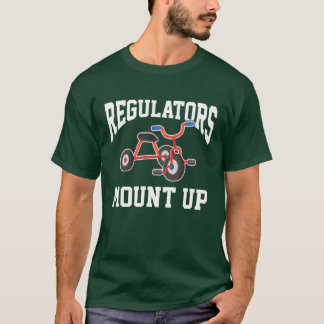 Camiseta Reguladores Montam Hip Hop Engraçado Rap Jardim de