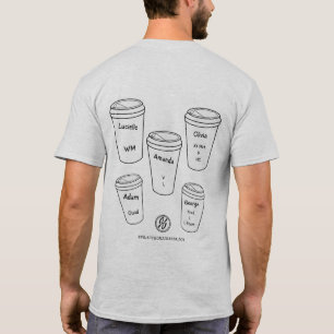 Camiseta Regulares de Amanda Lexie - Copas de café