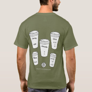 Camiseta Regulares de Amanda Lexie - Copas de café