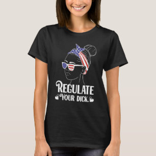 Camiseta Regule a sua opção D ck American Flag Arco Tie Pro