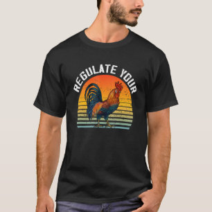 Camiseta Regule Seu Galo Feminista Direitos das Mulheres Eq