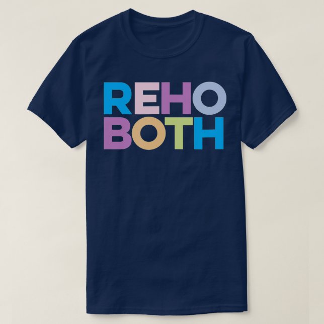 Camiseta Rehoboth Beach Delaware Colorful Vacation  (Frente do Design)
