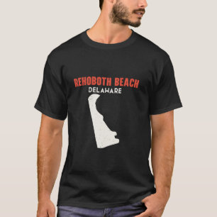 Camiseta Rehoboth Beach Delaware EUA State America Viagem D