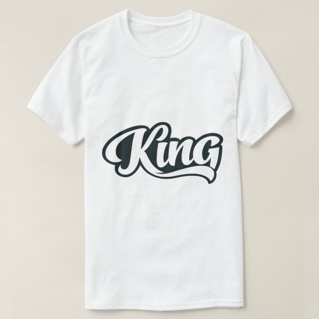 Camiseta rei (Frente do Design)