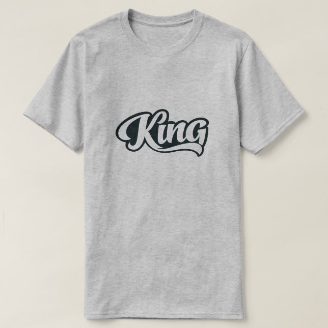 Camiseta rei (Frente do Design)